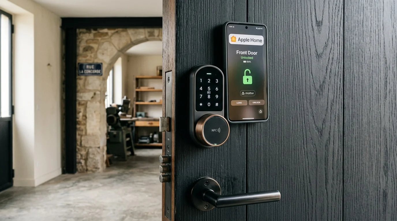 Smart lock connecté NFC - Serrurier Fontenay-aux-Roses